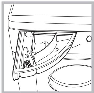 HOTPOINT AQL 160 HT - Sertarul detergentilor - 1