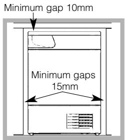 HOTPOINT ASD 70 C - Where to put your dryer - 1