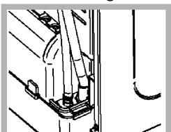 HOTPOINT ASD 70 C - Vidange de l'eau - 1