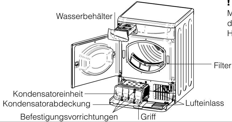 HOTPOINT ASD 70 C - Trommelinspektion nach jedem Zyklus - 1