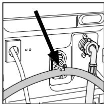 HOTPOINT AT 104 - A leeresztócscslatlakoztatasa - 2