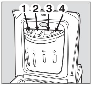 HOTPOINT AT 104 - Le secret du tiroir à produits lessiviels - 1
