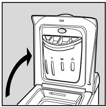 HOTPOINT AT 104 - Aforgódob kinyitása és bezárása - 1