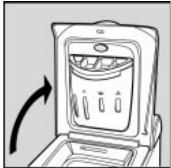HOTPOINT AT 104 - How to open and shut the drum - 1