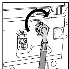 HOTPOINT AT 104 - Connection to the water mains - 1