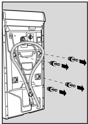 HOTPOINT AT 104 - Operación de desmoldeo: ¡quite los 4 tornillos! - 1