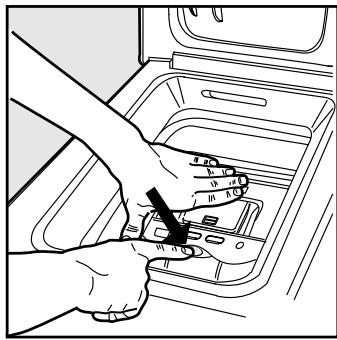 HOTPOINT AT 104 - How to open and shut the drum - 2