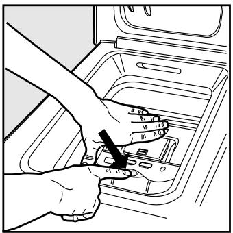 HOTPOINT AT 104 - CómoAbrir y cerrar el cesto - 2