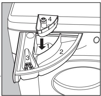 HOTPOINT AWD 121 - Detergent dispenser - 1