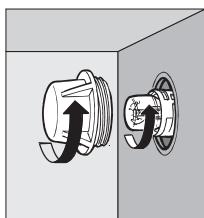 HOTPOINT CP 758 MT.1 - Substituicao da lampada doorno - 1