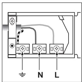 HOTPOINT CP 758 MT.1 - Conexión del cable de alimentación electrica a la red - 2