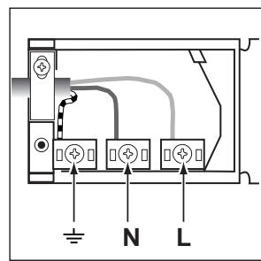 HOTPOINT CP 758 MT.1 - Montage du cordon d'alimentation - 2
