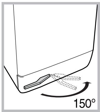 HOTPOINT ECOT6L 105 - Putting your appliance in place and moving it. - 1