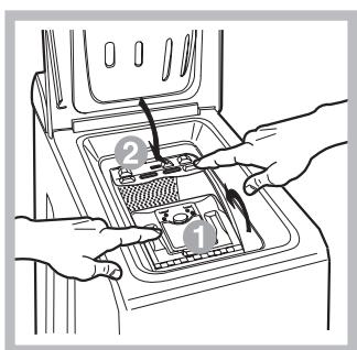 HOTPOINT ECOT6L 105 - How to open and to close the drum - 4