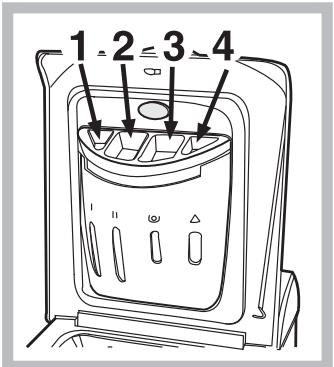 HOTPOINT ECOT6L 105 - Gaveta dos detergentes - 1
