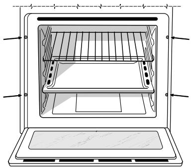 HOTPOINT FB 970 C.2/E - Installation des jours à encastrer - 8