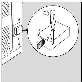HOTPOINT FB 970 C.2/E - Fitting on a Power Supply Cable - 1