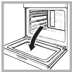 HOTPOINT FC 52.2 /V - Cleaning the oven door - 1