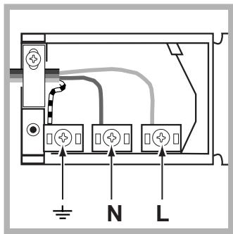 HOTPOINT FC 52.2 /V - Anschluss des Netzkabels - 2