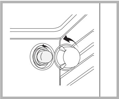 HOTPOINT FC 52.2 /V - Remplacement de l'ampoule d'éclairage - 1