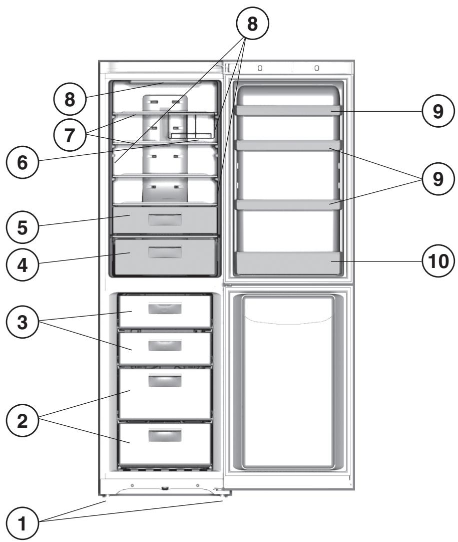 HOTPOINT EBGH 20223 F SL - Geräteansicht - 1