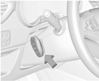 OPEL CROSSLAND X - Utilisation de véhicules à système à clé électronique en cas de panne - 1