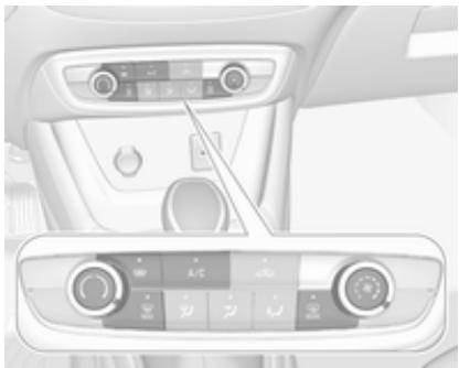 OPEL CROSSLAND X - Désembuage et dégivrage des vitres MAX - 1