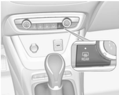 OPEL CROSSLAND X - Lunette arrête chauffante - 1