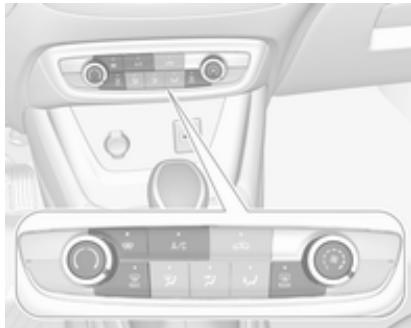 OPEL CROSSLAND X - Désembuage et dégivrage des vitres - 1