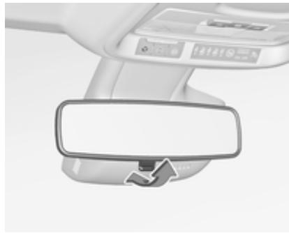 OPEL CROSSLAND X - Rétroviseur intérieur position nuit manuelle - 1