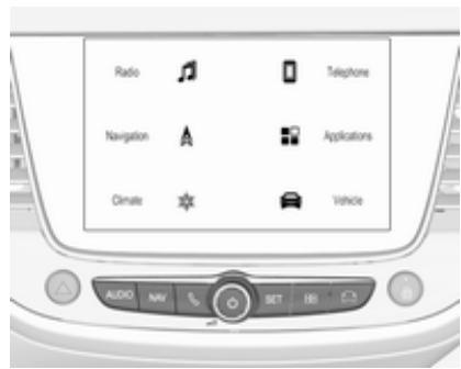 OPEL CROSSLAND X - Fonctionnement tactile et de bouton - 1