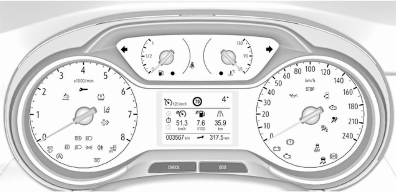 OPEL CROSSLAND X - Combé d'instruments - 2