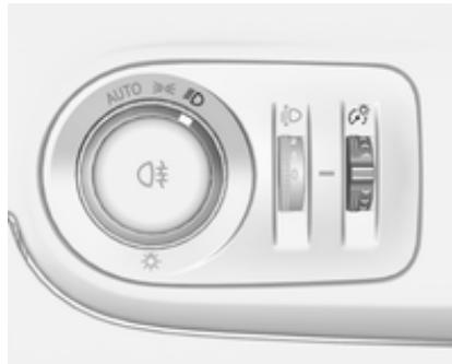 OPEL CROSSLAND X - Commande d'éclairage du tableau de bord - 1
