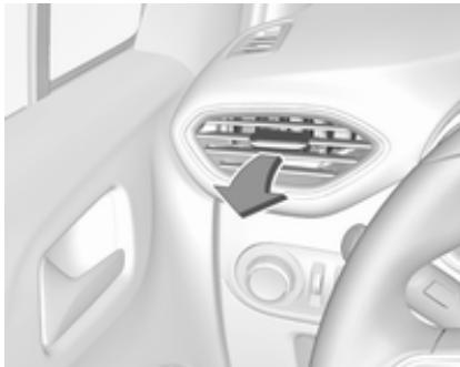 OPEL CROSSLAND X - Bouches extérieures d'aération du tableau de bord - 1
