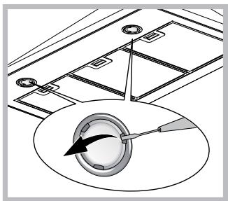 HOTPOINT HNP 9.8 AB X/HA - Replacing the bulbs - 1