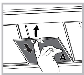 HOTPOINT HNP 9.8 AB X/HA - Manutenzione dei filtri antigrasso (A) - 1