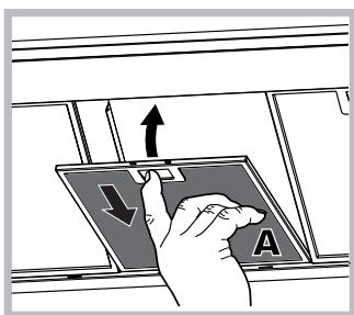 HOTPOINT HNP 9.8 AB X/HA - Entretien des filtres anti-graisse (a) - 1