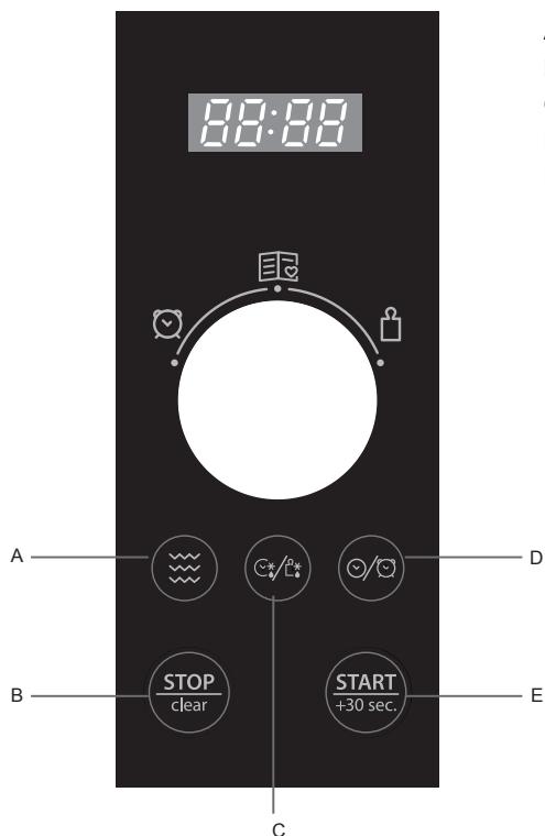HOTPOINT MWHA 2021 B - USER INTERFACE - 1