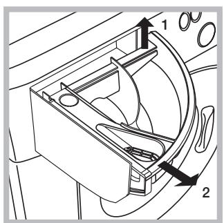 HOTPOINT WMSD 822BX EU - Limpar a gaveta dos detergentes - 1