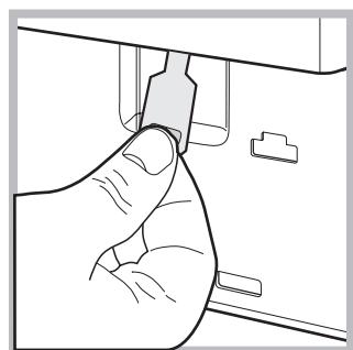 HOTPOINT WMSD 822BX EU - Opening the porthole door manually - 4
