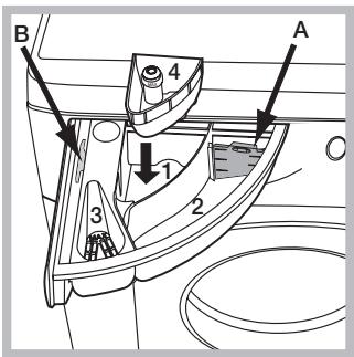 HOTPOINT WMSD 822BX EU - Cassetto dei detersivi - 1