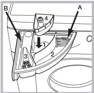 HOTPOINT WMSD 822BX EU - Contenor de detergentes - 1