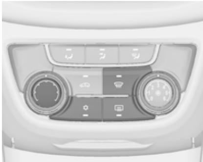 OPEL ZAFIRA 3 2013 - Désembuage et dégivrage des vitres - 1