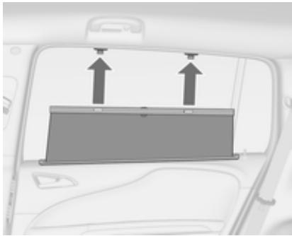 OPEL ZAFIRA 3 2013 - Stores - 1