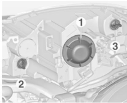 OPEL ZAFIRA 3 2013 - Phares halogènes - 1