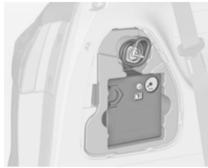 OPEL ZAFIRA 3 2013 - Boîte à fusibles du coffre - 2