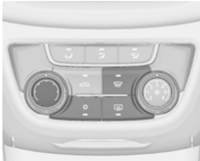 OPEL ZAFIRA 3 2013 - Désembuage et dégivrage des vitres - 1