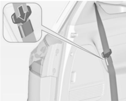 OPEL ZAFIRA 3 2013 - Redresser les sièges - 1