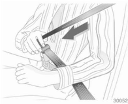 OPEL ZAFIRA 3 2013 - Ceinture de sécurité à trois points - 1