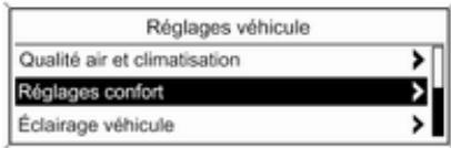 OPEL ZAFIRA 3 2013 - Réglages vehicule - 1